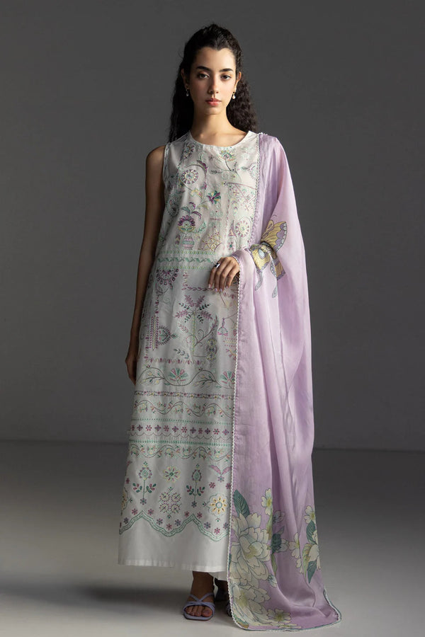 COCO BY ZARA SHAHJAHAN UN-STITCHED 3PC | 07 A