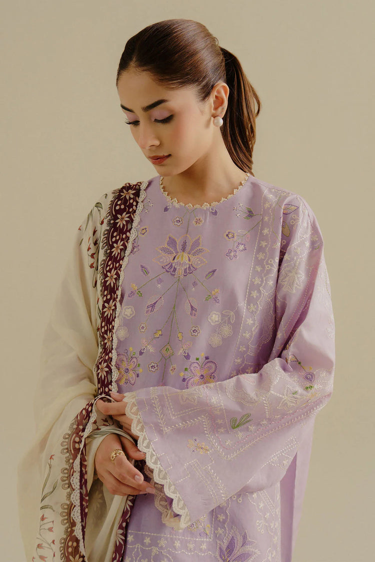 COCO BY ZARA SHAHJAHAN UN-STITCHED 3PC | Nyssa-10B