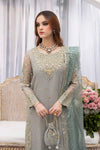 ZARDOZI NIKAH- 07 ICE BLUE