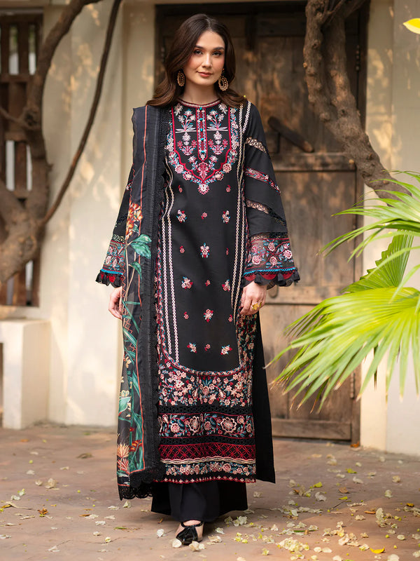 ANGAN BY MAHNUR LUXURY LAWN UNSTITCHED '26-AN-007