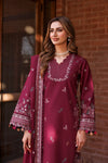 FARASHA DASTOOR UN-STICHED 3PC|RUBY GLAM