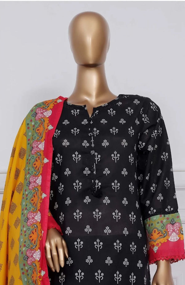 SADABAHAR PRINTED LAWN STITCHED 2025-D07