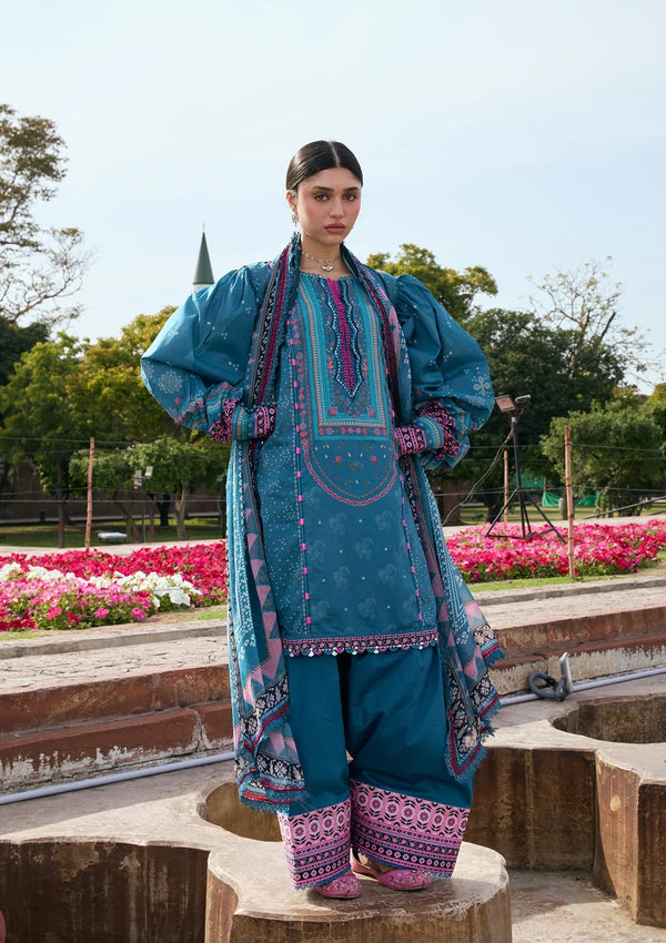 Aangan-Print Chiffon'26 By Kahf - KPS-4A FALAK ARA