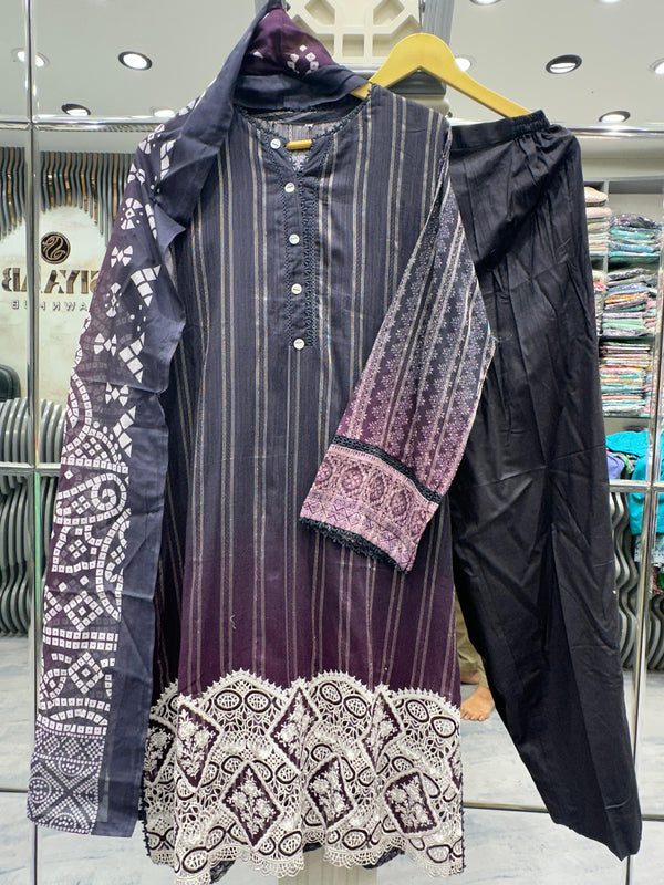 TAWAKKAL MERAV LUXURY PRET-D07