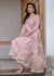 A Floral Mesh - Rose Pink-Crimson