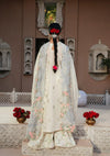 EK FASANA BY KAHF UN-STITCHED 3PC | KLB-2A NEELOFAR