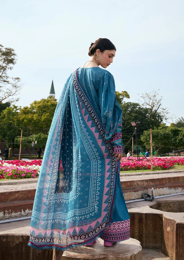 Aangan-Print Chiffon'26 By Kahf - KPS-4A FALAK ARA