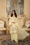 ROOHI KARMA- Butter Cream Yellow