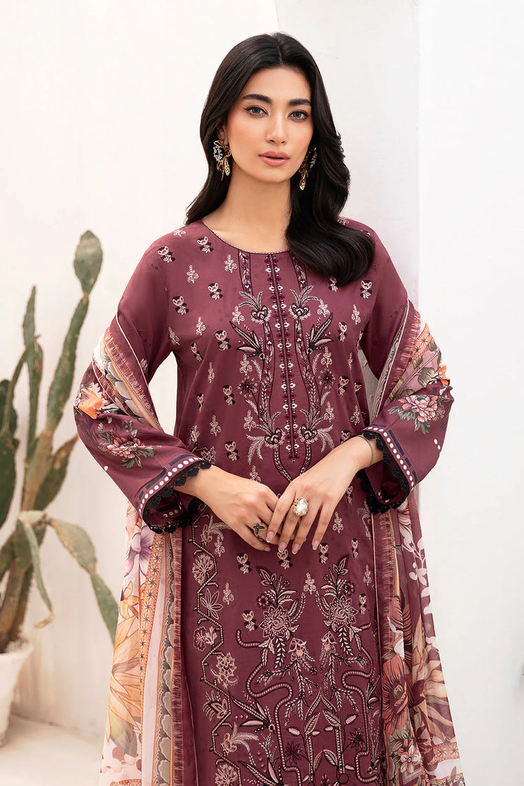 MASHAAL BY RAMSHA LUXURY LAWN-3PC | L-1108