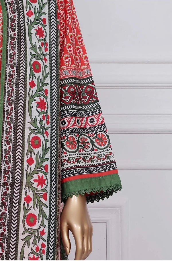 SADABAHAR PRINTED LAWN STITCHED 2025-D08