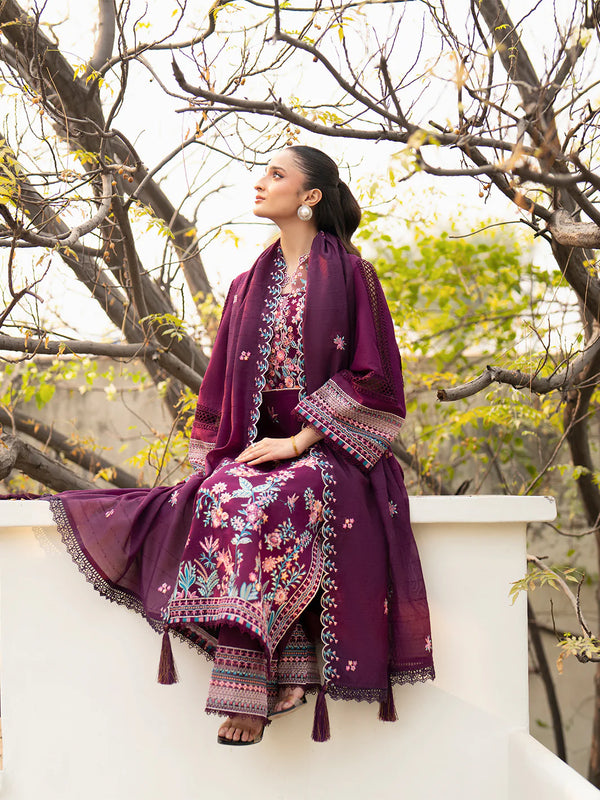 ANGAN BY MAHNUR LUXURY LAWN UNSTITCHED '26-AN-008