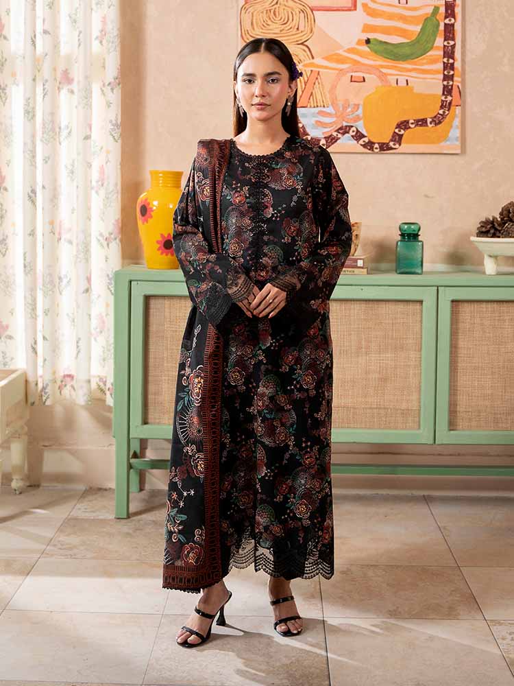 SAYA BY BRENISH UN-STITCHED LAWN | D-01