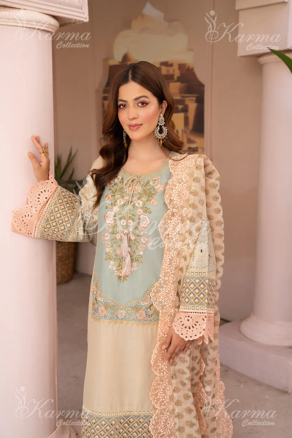 KARMA NAQSH- TEA ROSE