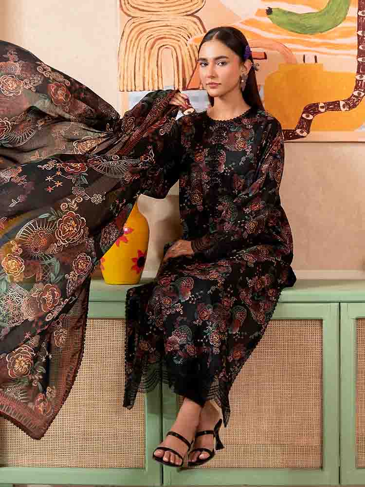SAYA BY BRENISH UN-STITCHED LAWN | D-01