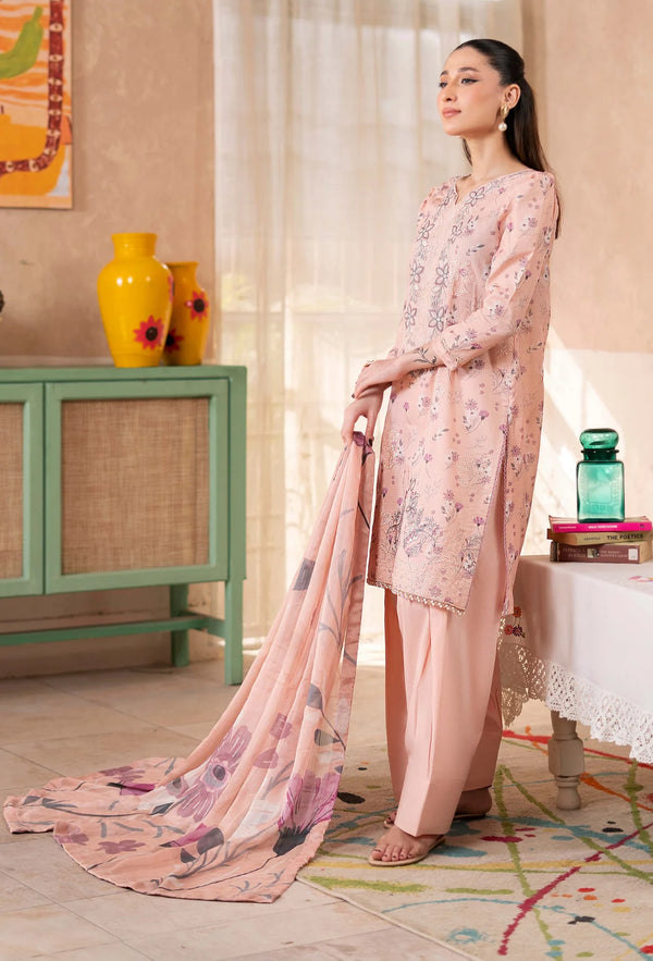 KANWAL BY HUMDUM UN-STITCHED 3PC | D-01