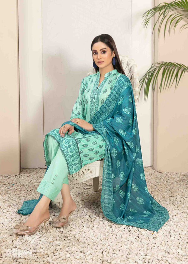 TIYANI BY TAWAKKAL UNSTITCHED LAWN DU-3587