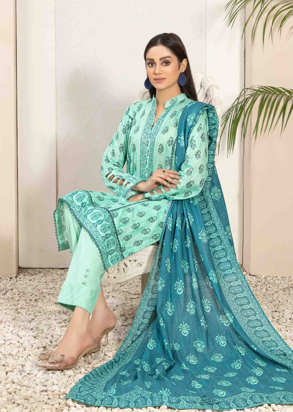 TIYANI BY TAWAKKAL UNSTITCHED LAWN DU-3587