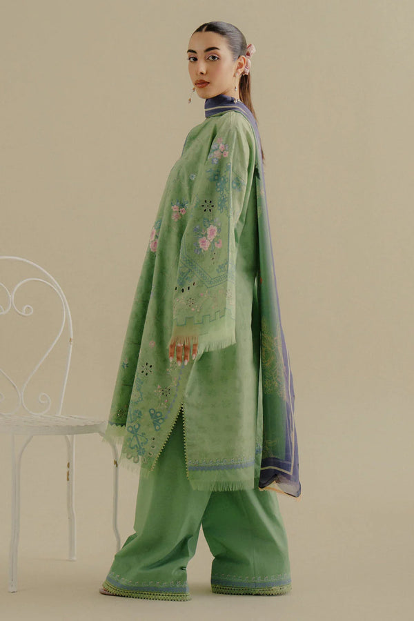 COCO BY ZARA SHAHJAHAN UN-STITCHED 3PC | Sufa-5A