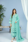 CELESTE UN-STITCHED CHIKANKARI LAWN EMBROIDERED BY JOHRA -Jh 736