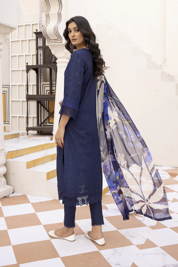 SEFA BY JOHRA CHIKANKARI UN-STITCHED 3PC | JH-694-SF