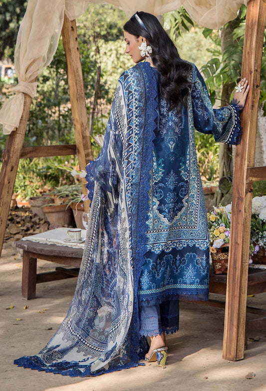 JASMINE UN-STITCHED LAWN  ADAN LIBAS -2367