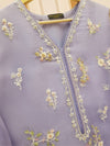 AGHA NOOR 2 PIECE - PURE ORGANZA EMBROIDERED SUIT S108876