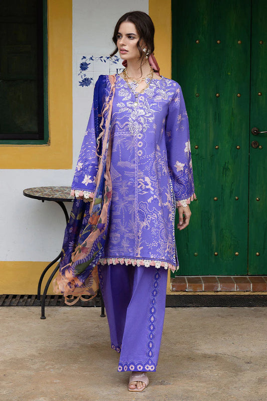 MIRASOL BY HEMLINE UN-STITCHED 3PC | ALMA MIA