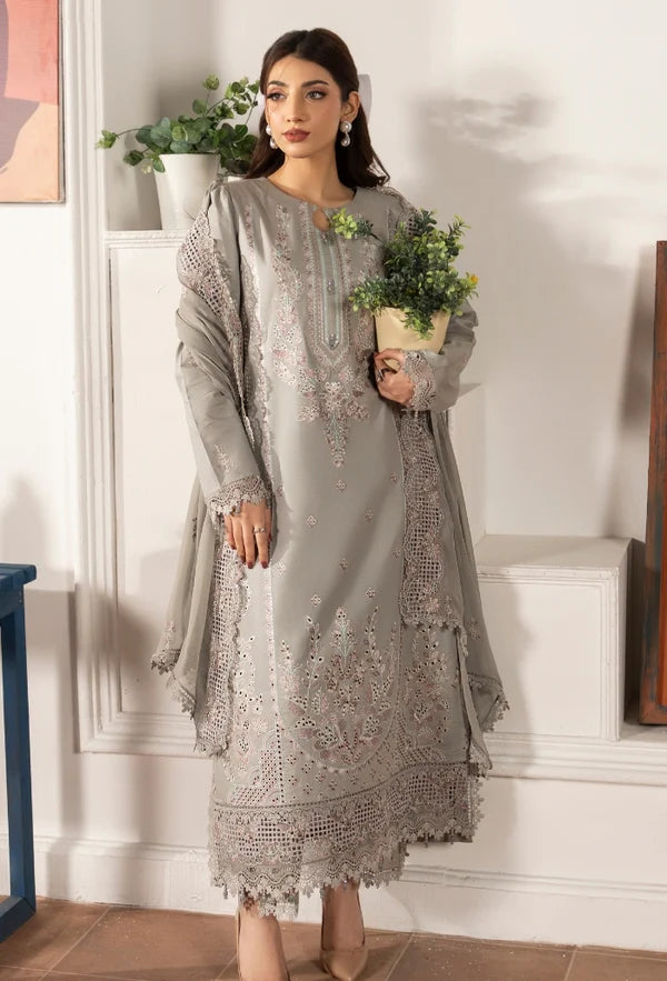 MERAKI BY HUMDUM UNSTITCHED LAWN D-10