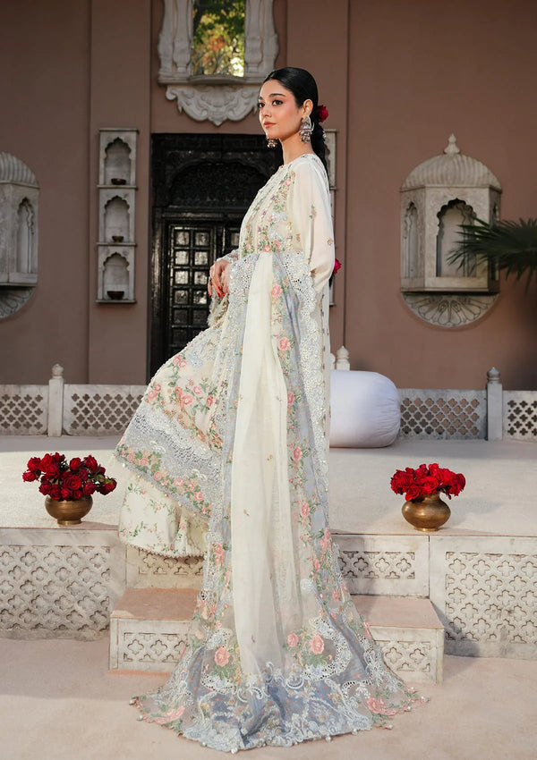 EK FASANA BY KAHF UN-STITCHED 3PC | KLB-2A NEELOFAR