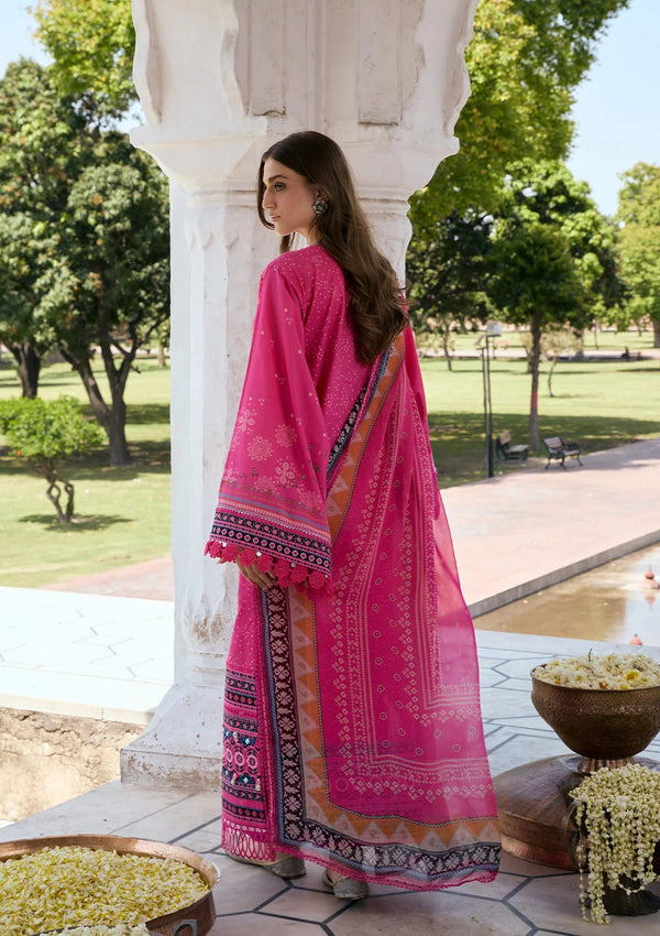 Aangan-Print Chiffon'26 By Kahf - KPS-4B GULNAR