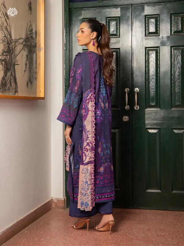Akira By Gulljee Printed Embroidered Lawn Collection - D8
