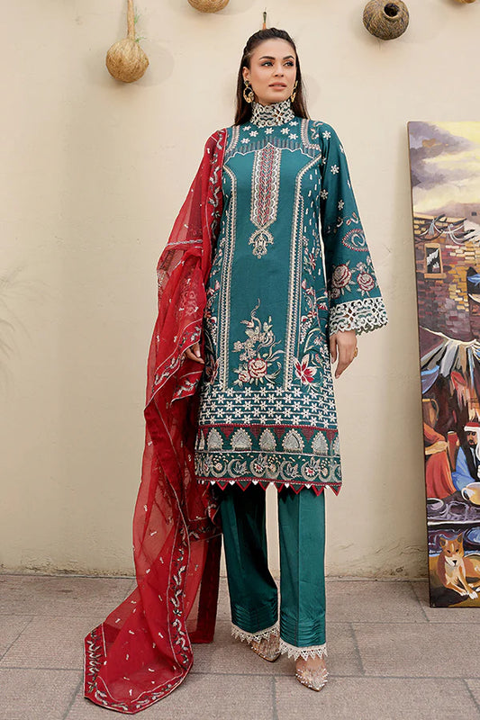 BAHAAR LUXURY LAWN BY MARYAM || MUNTAHA B-1018 ||