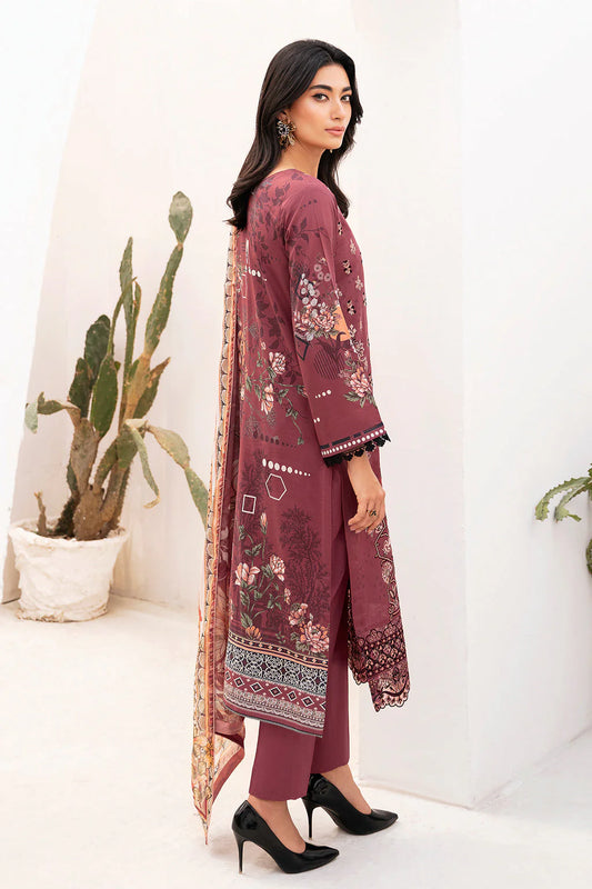 MASHAAL BY RAMSHA LUXURY LAWN-3PC | L-1108