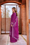 FARASHA DASTOOR UN-STICHED 3PC|TEMPTING BERY