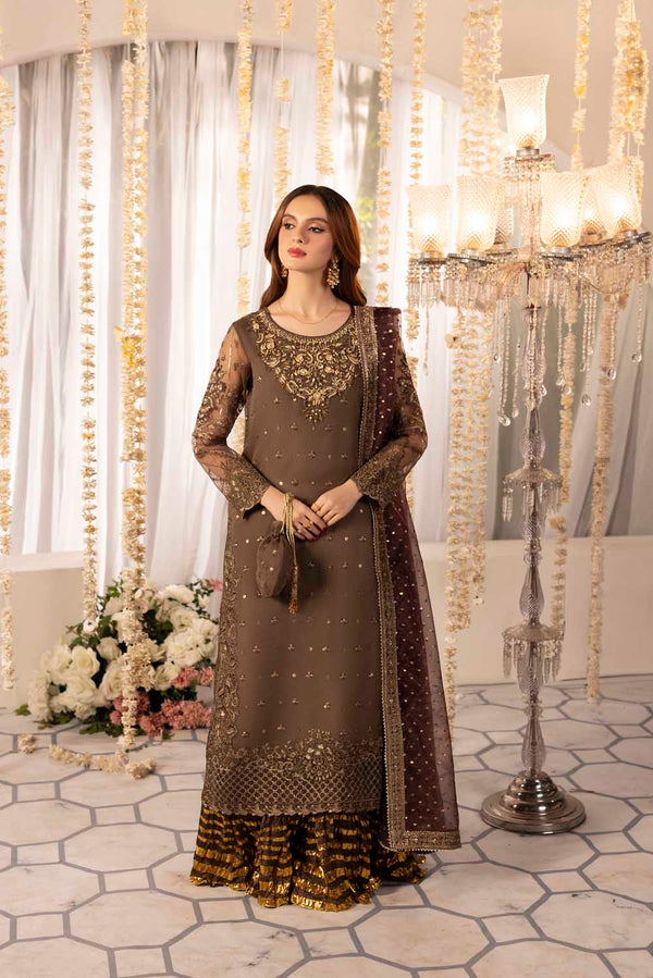 ZARDOZI NIKAH- 08 FAWN