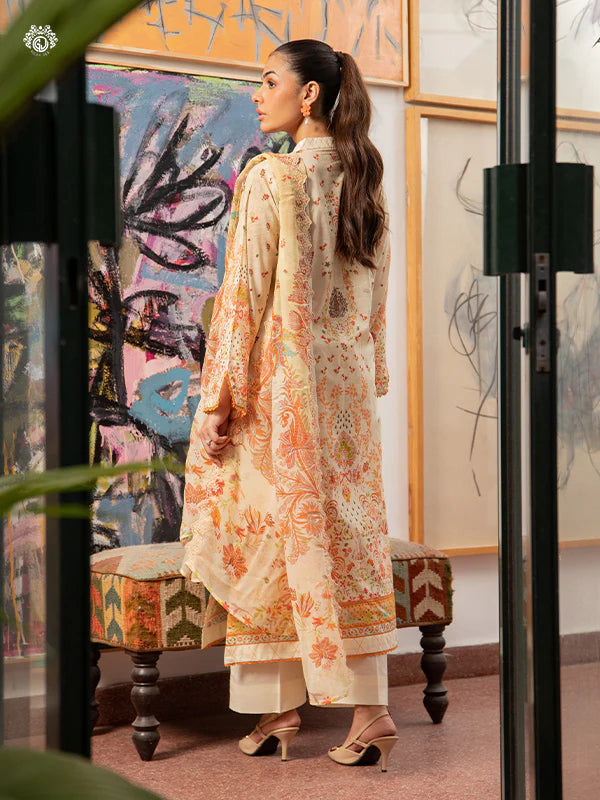 Akira By Gulljee Printed Embroidered Lawn Collection - D9