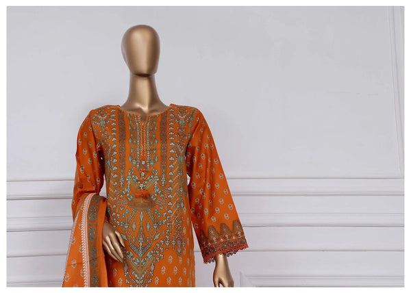 SADABAHAR PRINTED LAWN STITCHED 2025-D09