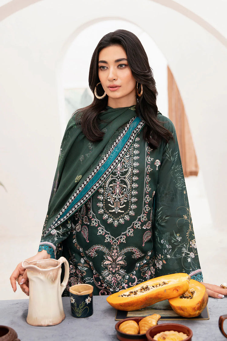 MASHAAL BY RAMSHA LUXURY LAWN-3PC | L-1109