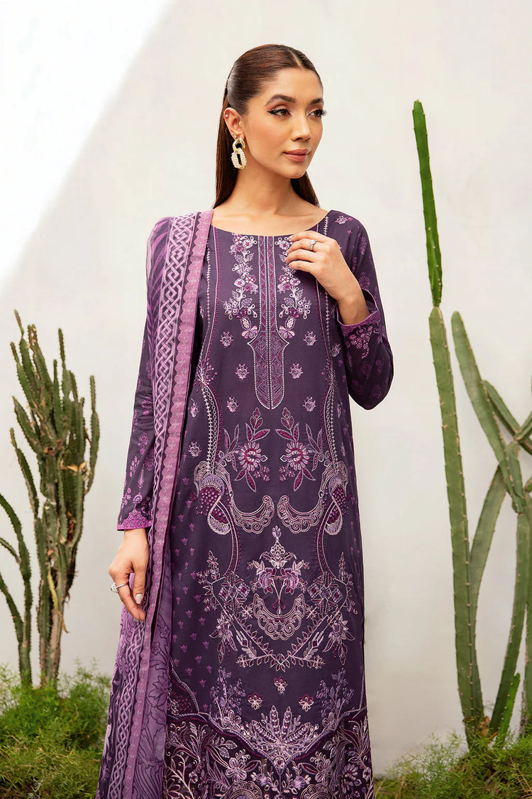 MASHAAL BY RAMSHA LUXURY LAWN-3PC | L-1209