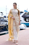 SUNSHINE BLOOM BY ALZOHAIB UN-STITCHED 3PC | D-09