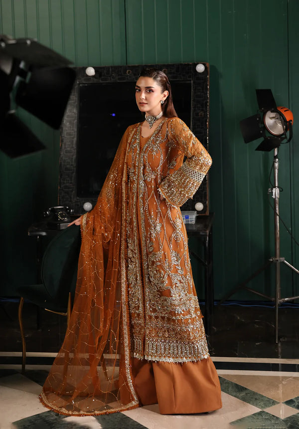 ELAF STARDOM FORMAL HANDWORK '25|ESH-09 SAFFRON