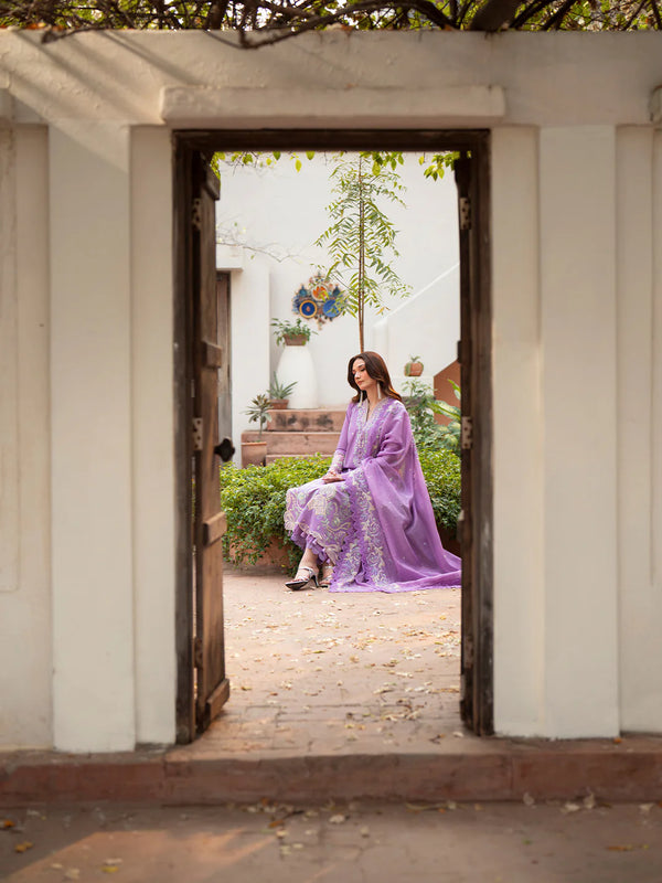 ANGAN BY MAHNUR LUXURY LAWN UNSTITCHED '26-AN-009