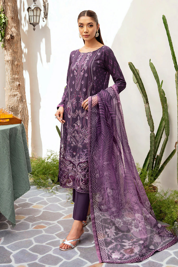 MASHAAL BY RAMSHA LUXURY LAWN-3PC | L-1209