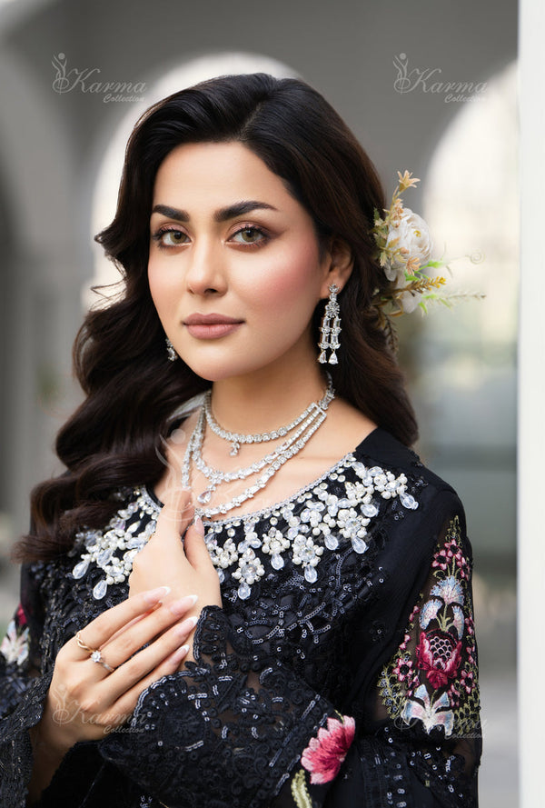 KARMA DIYAR E DIL - CHARCOAL - F-451