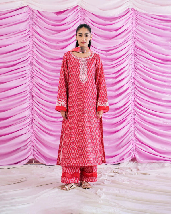 RINNESA BY AFRIZEH UN-STICHED 3PC|dina