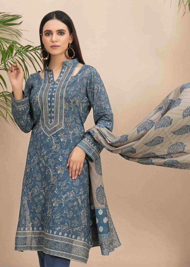 TIYANI BY TAWAKKAL UNSTITCHED LAWN DU-3592