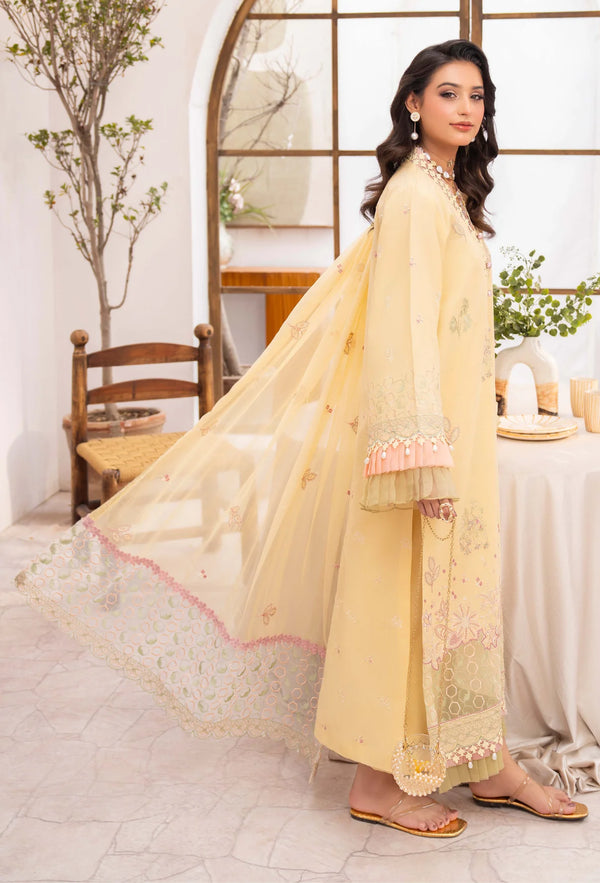 NAYAB BY HUMDUM UN-STITCHED 3PC | D-02