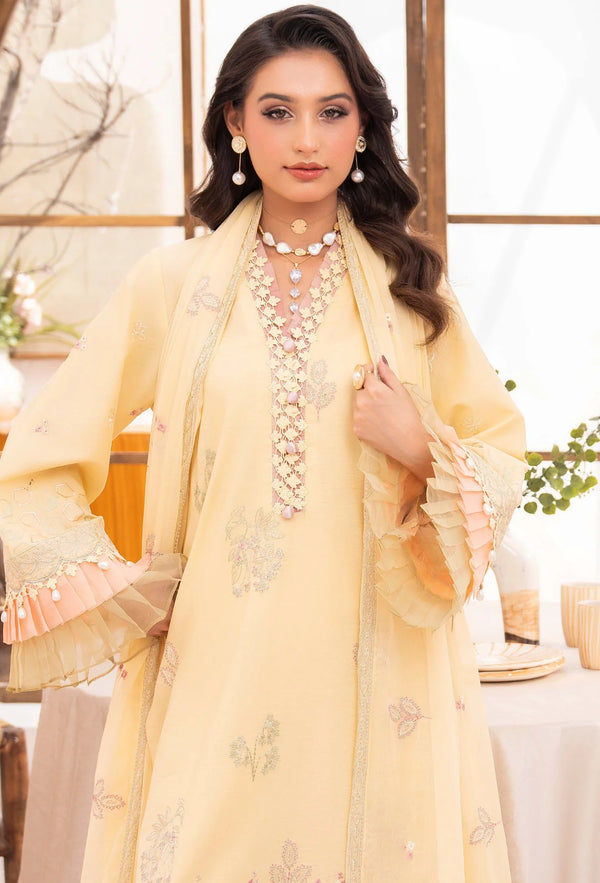 NAYAB BY HUMDUM UN-STITCHED 3PC | D-02