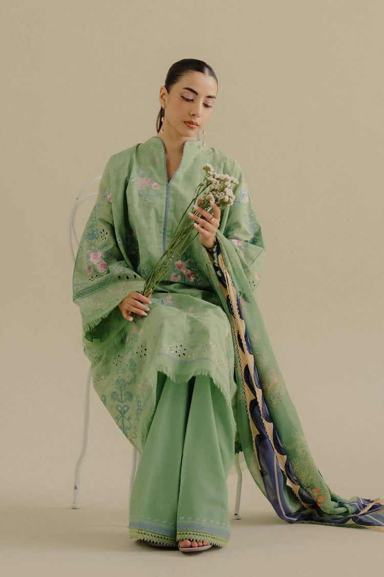 COCO BY ZARA SHAHJAHAN UN-STITCHED 3PC | Sufa-5A