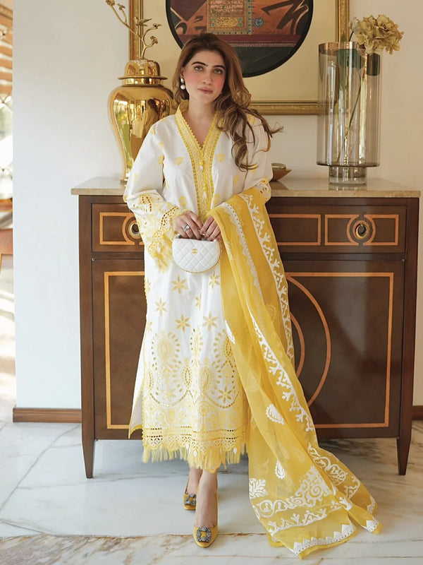 LAMOUR BY SAAD SHAIKH LAWN UN-STITCHED | ELARA